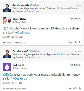 Oz Meme Response